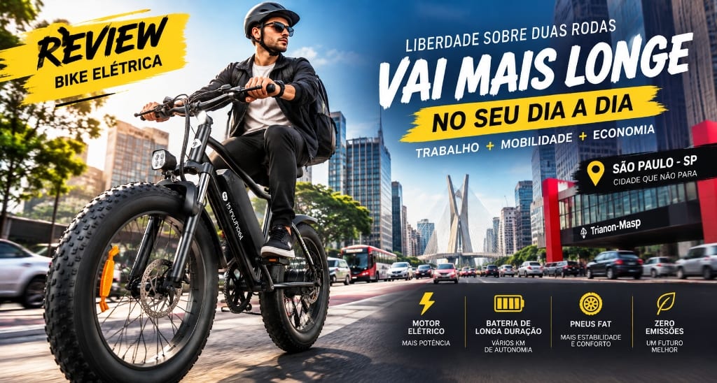 Comparativo das melhores bicicletas elétricas urbanas